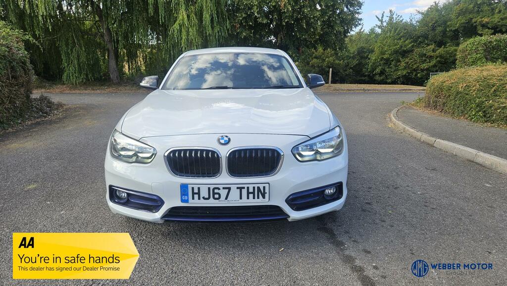 BMW 1 Series 118D Sport White #7