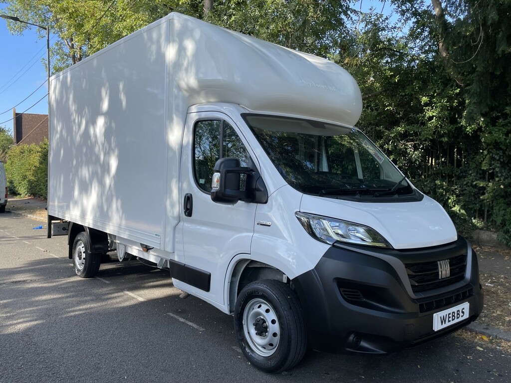 Fiat Ducato 2.2 New Ducato Luton Van 35 Lh1 140Hp Mjet Iii My2 White #4