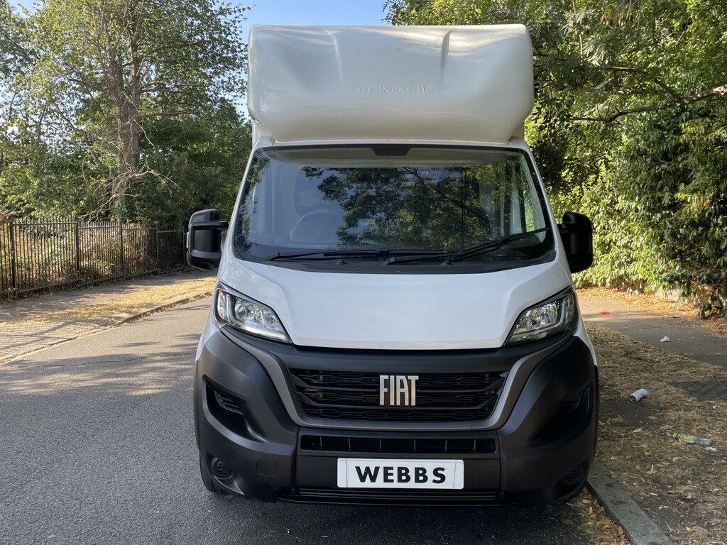 Fiat Ducato 2.2 New Ducato Luton Van 35 Lh1 140Hp Mjet Iii My2 White #2