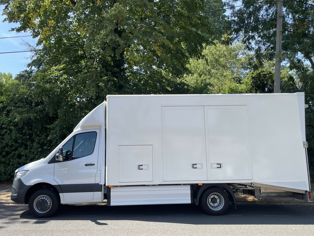 Mercedes-Benz Sprinter 519 Cdi Lwb Car Transporter White #6
