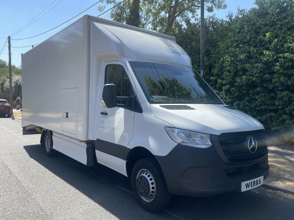 Mercedes-Benz Sprinter 519 Cdi Lwb Car Transporter White #4