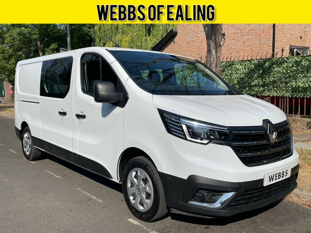 Renault Trafic 2.0 Ll30 Blue Dci 130 Advance Crew Van My23 White