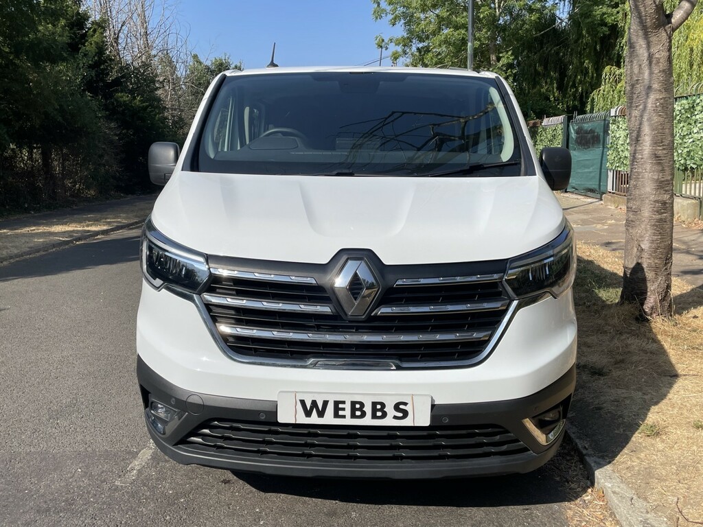 Renault Trafic 2.0 Ll30 Blue Dci 130 Advance Crew Van My23 White #2