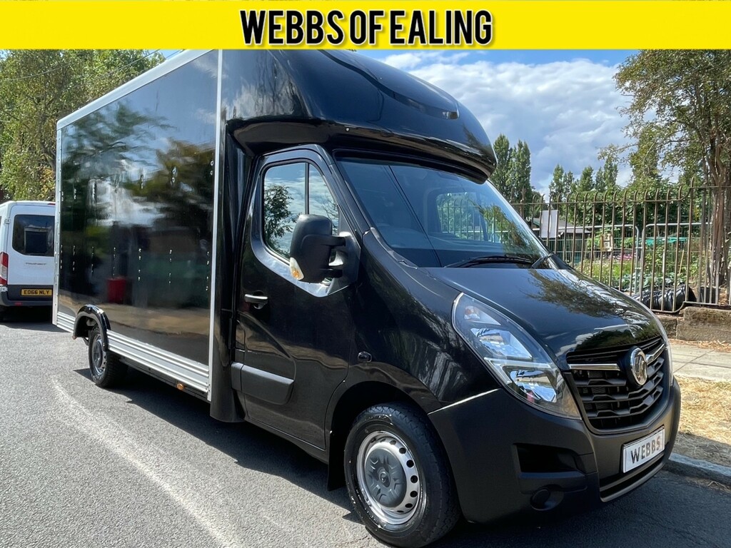 Vauxhall Movano Luton 2.3 Cdti 3500 Biturbo Low Loader 202222 Black
