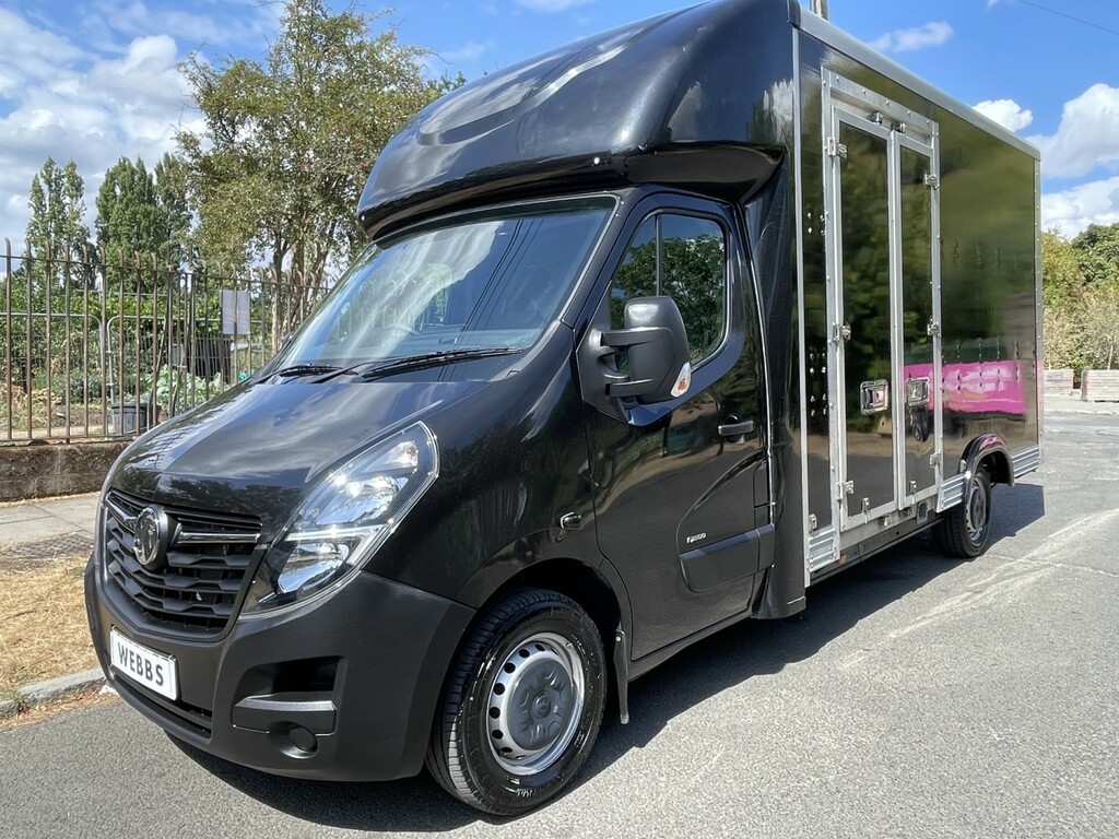 Vauxhall Movano Luton 2.3 Cdti 3500 Biturbo Low Loader 202222 SH22LBE Black #3