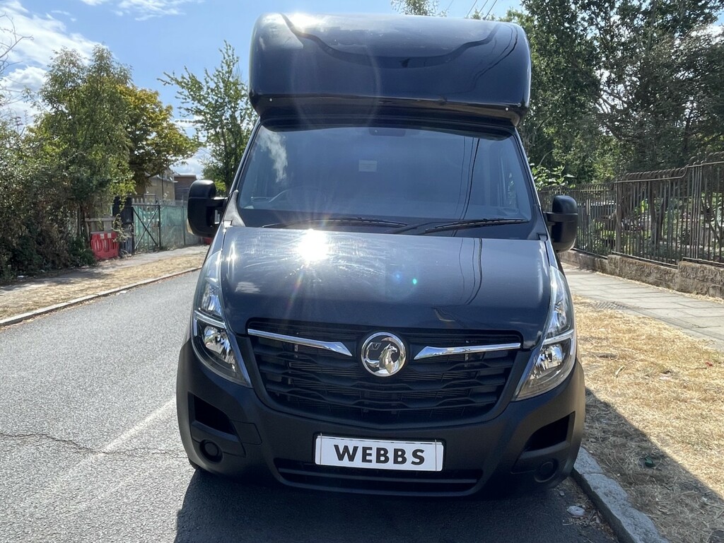Vauxhall Movano Luton 2.3 Cdti 3500 Biturbo Low Loader 202222 SH22LBE Black #2