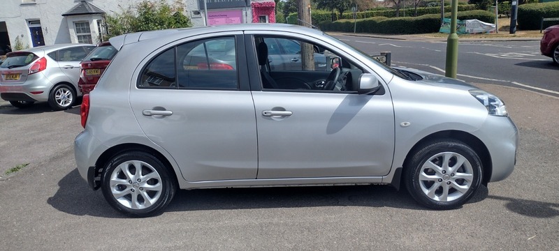 Nissan Micra Acenta Silver #4