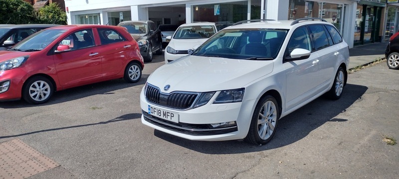 Skoda Octavia Se L Tdi Dsg White #6