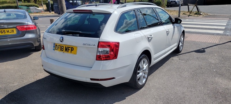 Skoda Octavia Se L Tdi Dsg White #2