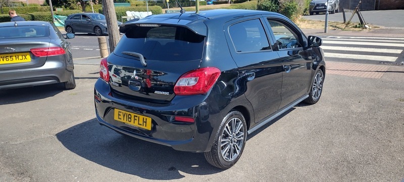 Mitsubishi Mirage Juro Black #2