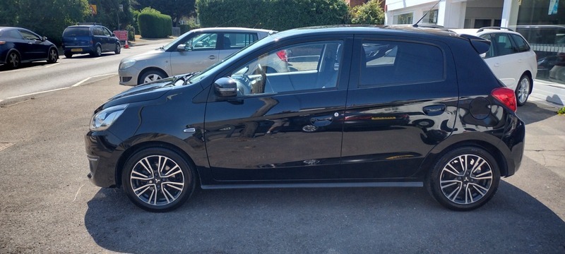 Mitsubishi Mirage Juro Black #6