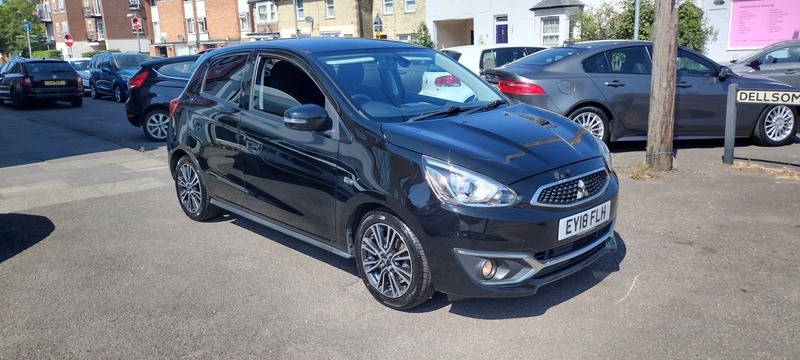Mitsubishi Mirage Juro Black #5