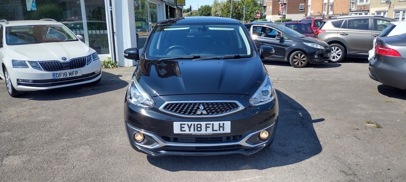 Mitsubishi Mirage Juro Black #3