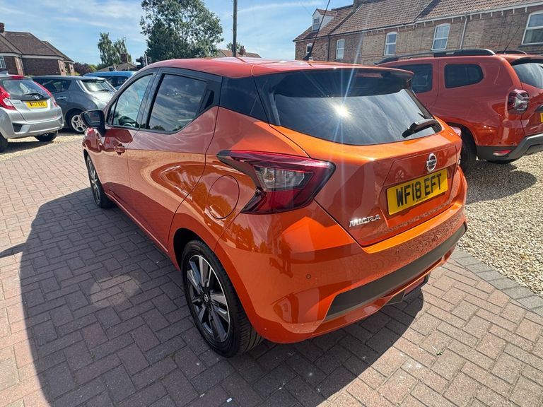 Nissan Micra 1.5 Dci N-connecta Orange #5