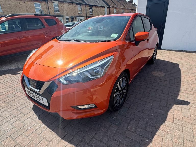 Nissan Micra 1.5 Dci N-connecta Orange #2