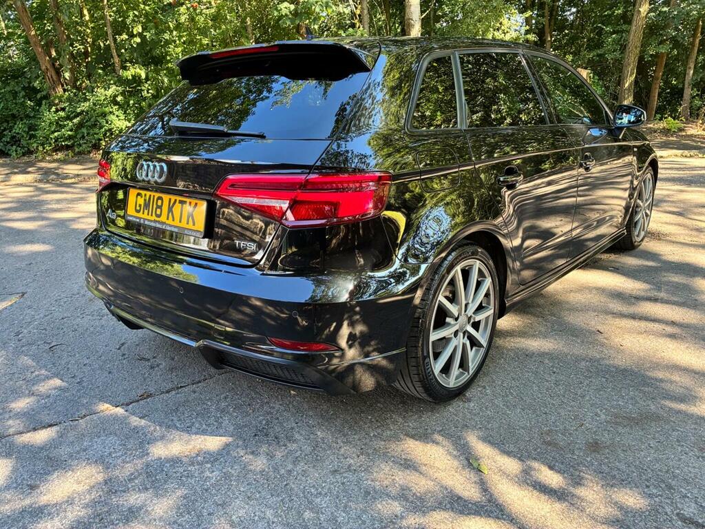 Audi A3 Hatchback 1.5 Tfsi Cod Black Edition Sportback Eur GM18KTK Black #5
