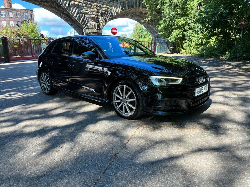 Audi A3 Hatchback 1.5 Tfsi Cod Black Edition Sportback Eur GM18KTK Black #2