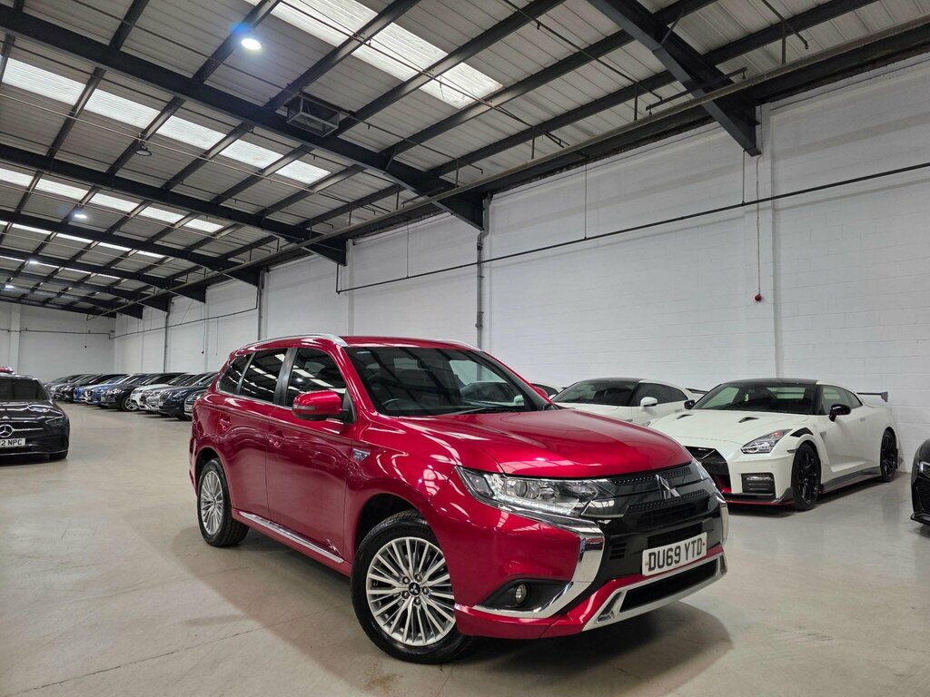 Mitsubishi Outlander 2.4H Twinmotor 13.8Kwh Dynamic Cvt 4Wd Euro 6 Ss DU69YTD Red #2