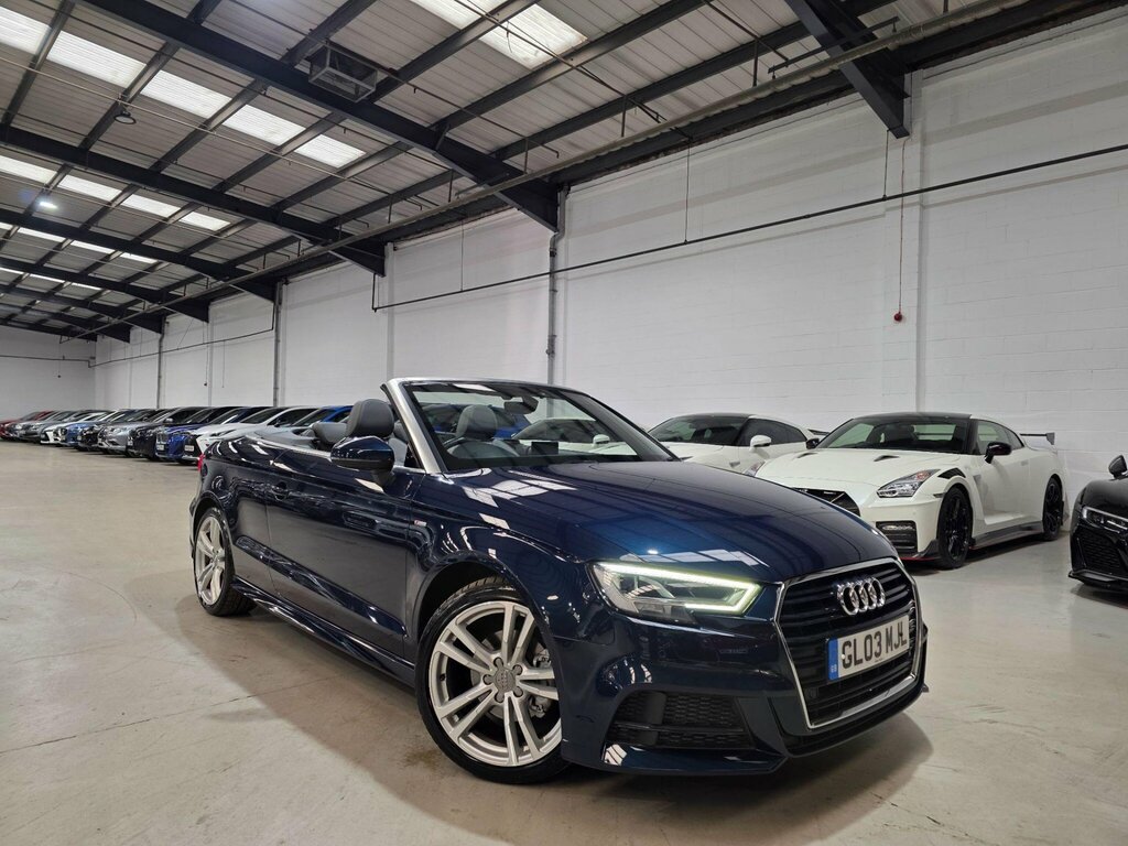 Audi A3 Cabriolet 1.4 Tfsi Cod S Line S Tronic Euro 6 Ss Blue