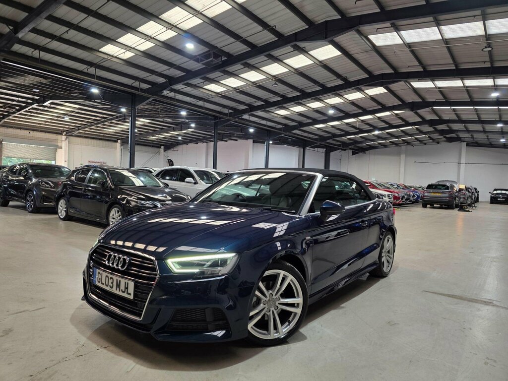 Audi A3 Cabriolet 1.4 Tfsi Cod S Line S Tronic Euro 6 Ss Blue #3