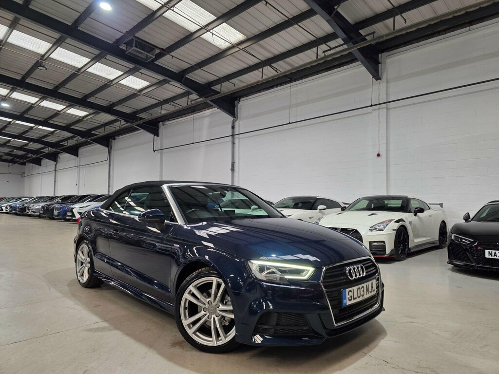 Audi A3 Cabriolet 1.4 Tfsi Cod S Line S Tronic Euro 6 Ss Blue #4