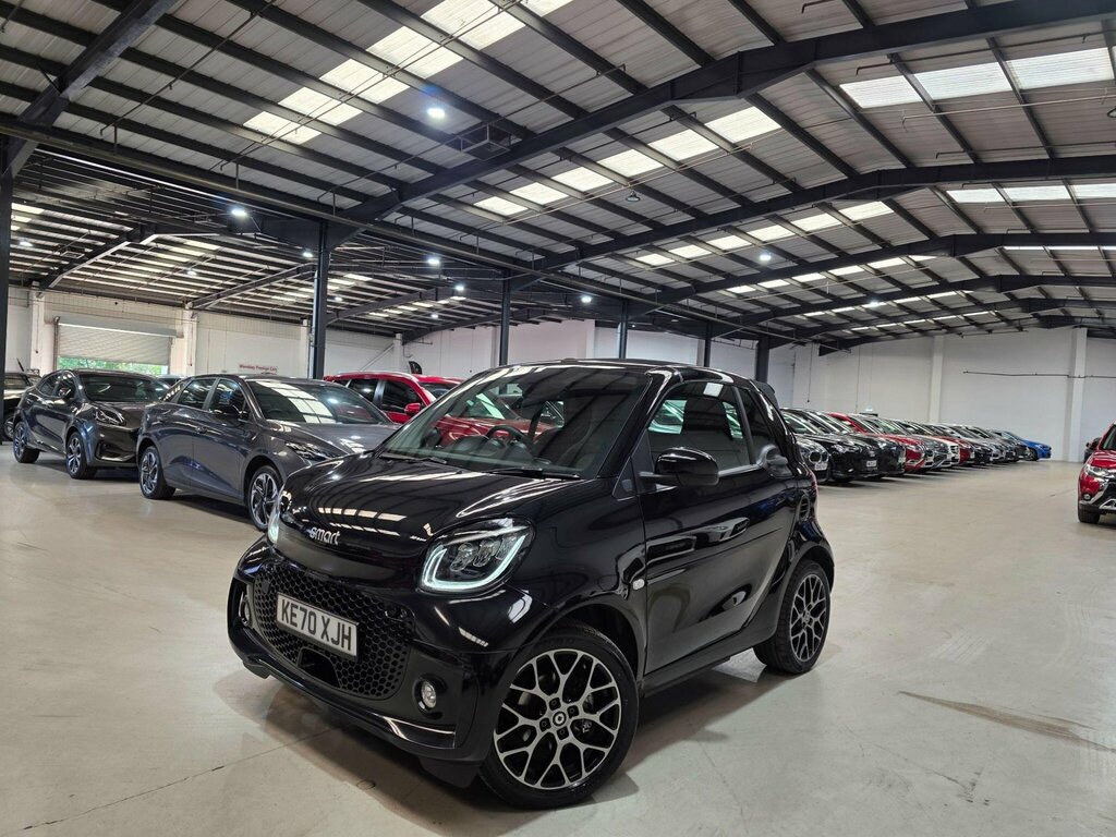 Smart Fortwo Cabrio 17.6Kwh Prime Exclusive Cabriolet 22Kw C Black