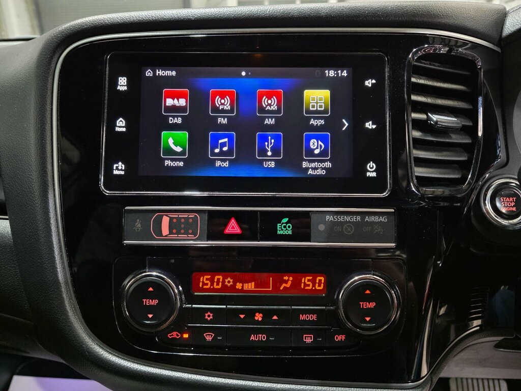 Mitsubishi Outlander 2.0 Mivec Black Cvt 4Wd Euro 6 Ss Grey #6