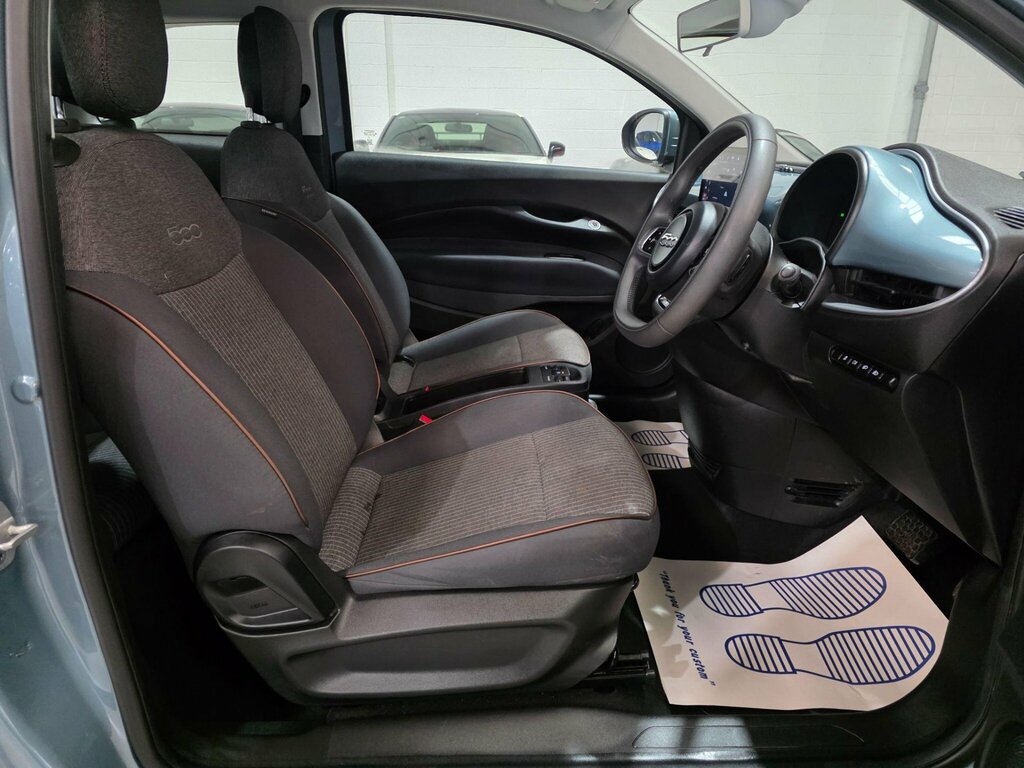 Fiat 500E 42Kwh Icon Blue #6