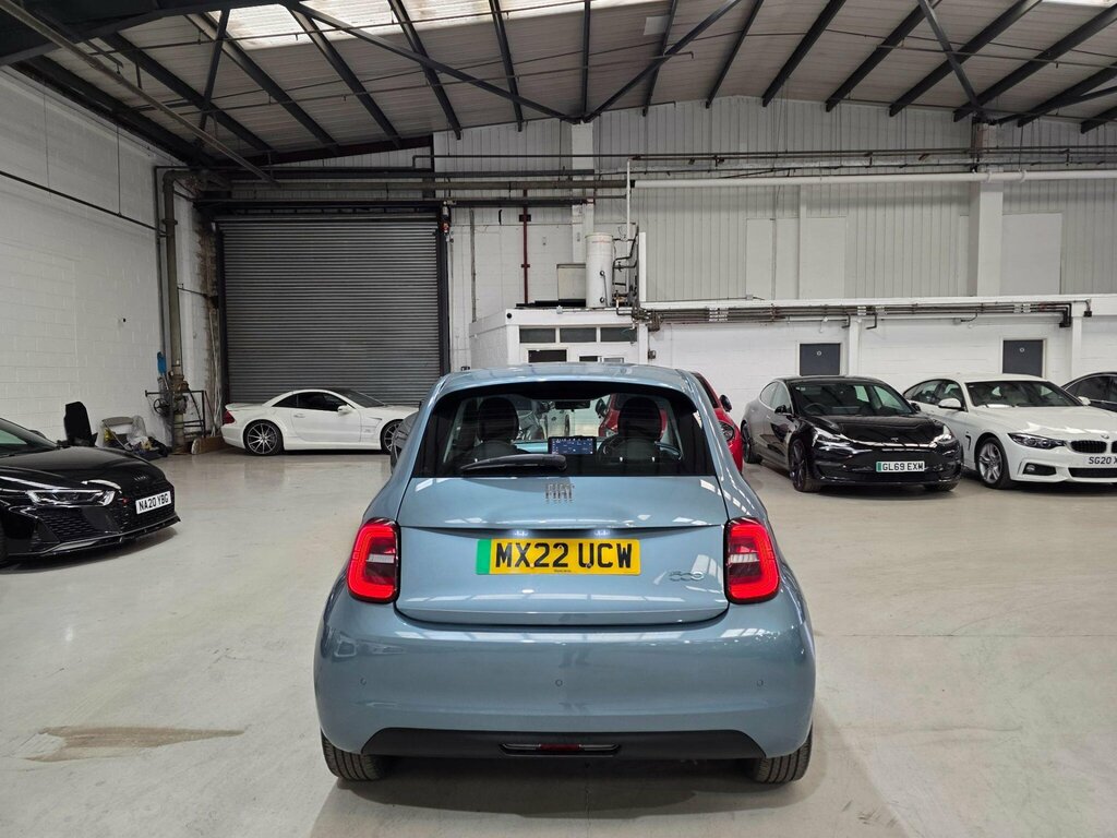Fiat 500E 42Kwh Icon Blue #4