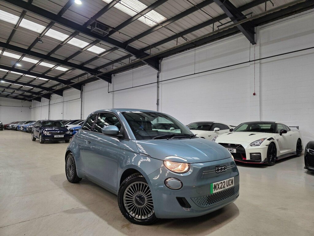 Fiat 500E 42Kwh Icon Blue #3
