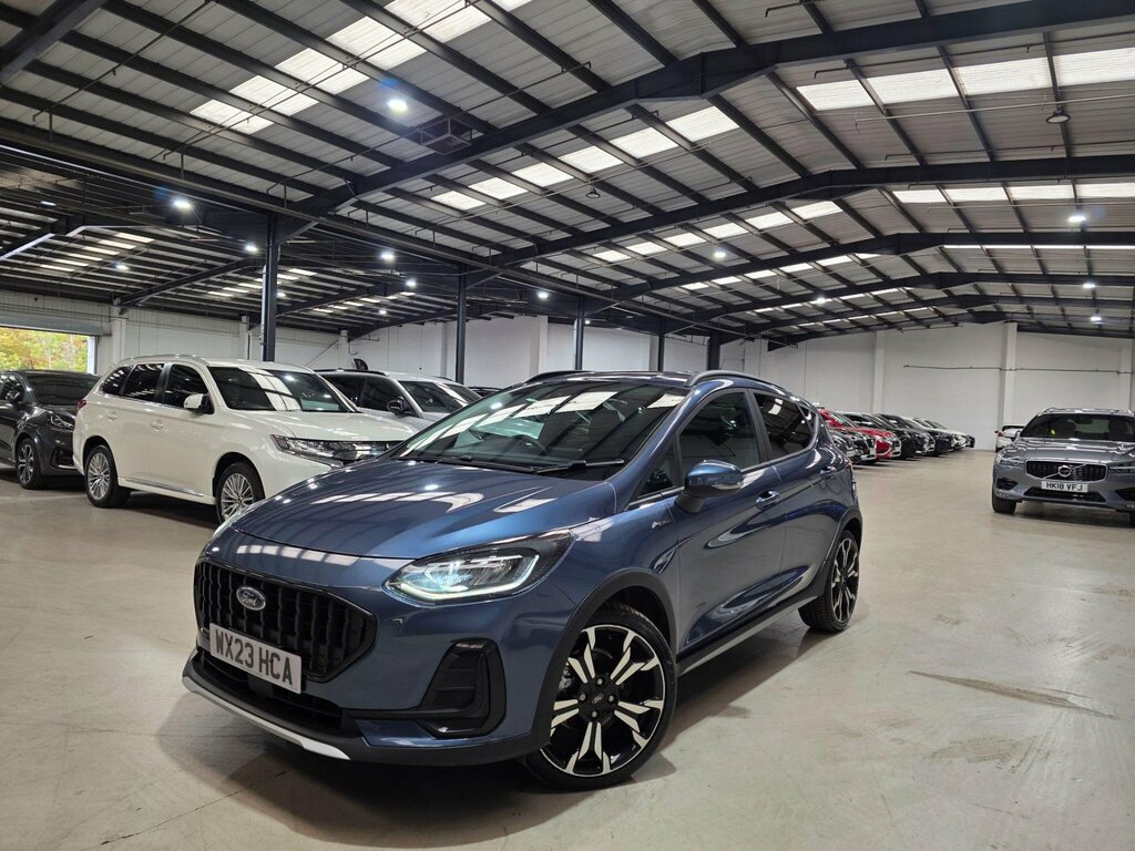 Ford Fiesta 1.0T Ecoboost Mhev Active X Dct Euro 6 Ss Blue