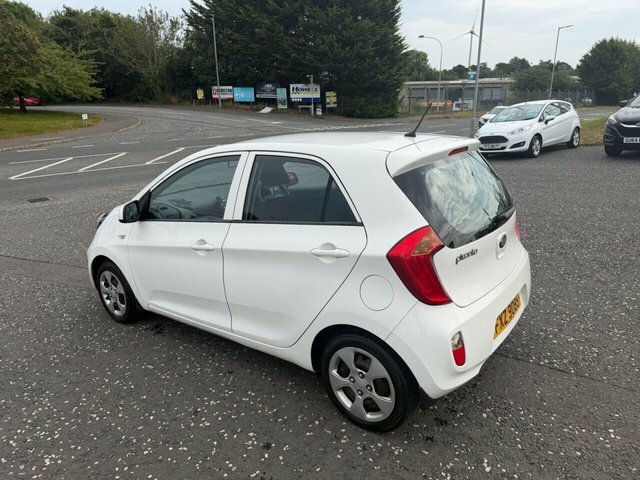 Kia Picanto 1.0 1 Hatchback Euro 5 68 Bhp White #5