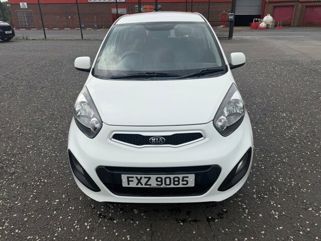 Kia Picanto 1.0 1 Hatchback Euro 5 68 Bhp White #2
