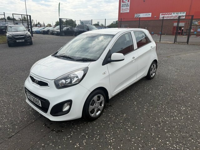 Kia Picanto 1.0 1 Hatchback Euro 5 68 Bhp White #3