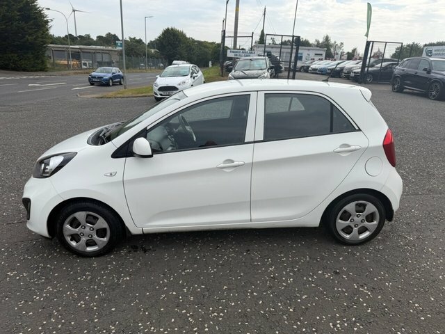 Kia Picanto 1.0 1 Hatchback Euro 5 68 Bhp White #4
