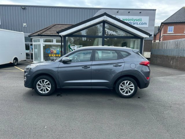 Hyundai Tucson 1.7 Crdi Blue Drive Se Nav Suv E Grey #4