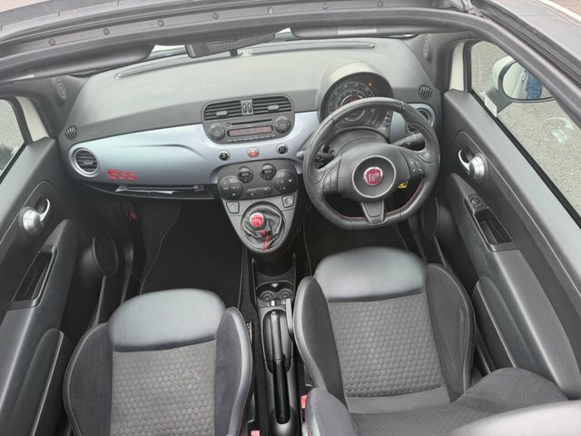 Fiat 500C 1.2 S Convertible Euro 6 S S White #6