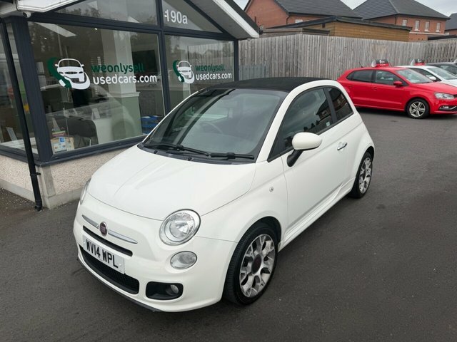 Fiat 500C 1.2 S Convertible Euro 6 S S White #3