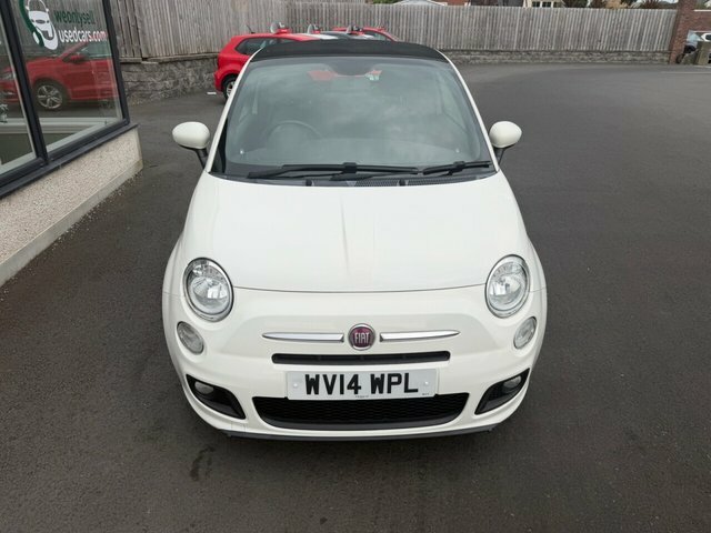 Fiat 500C 1.2 S Convertible Euro 6 S S White #2