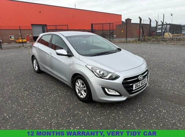Hyundai I30 1.6 Crdi Blue Drive Se Hatchback Silver