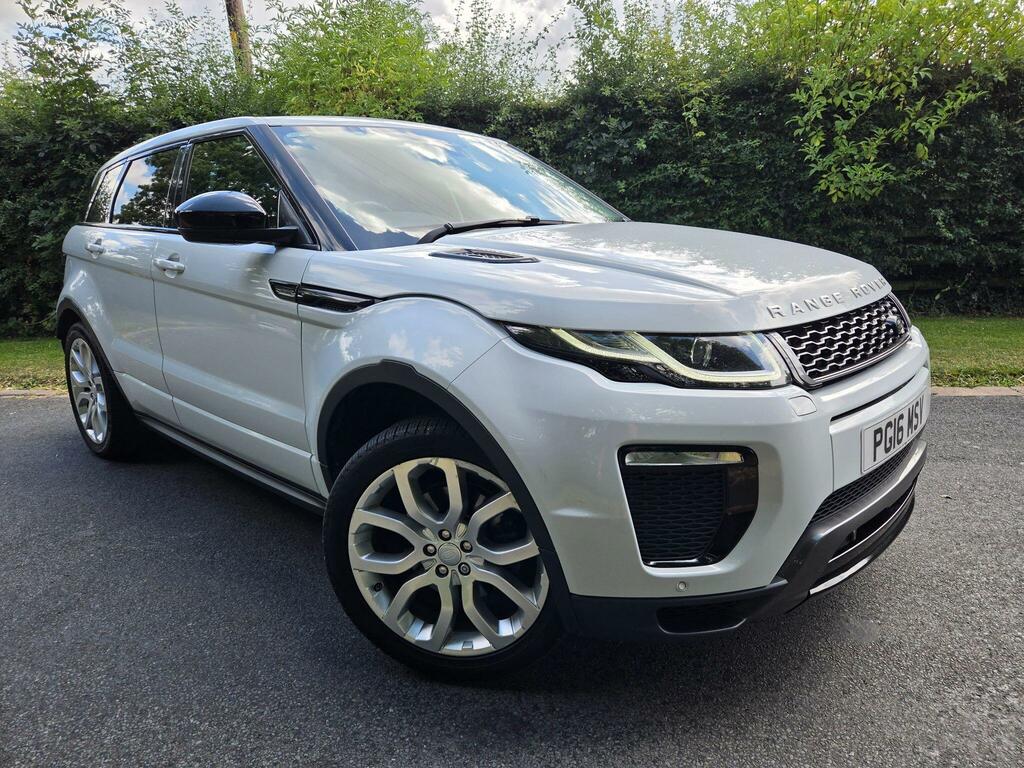 Land Rover Range Rover Evoque 2.0 Ed4 Se Tech Fwd Euro 6 Ss 2016 White #1