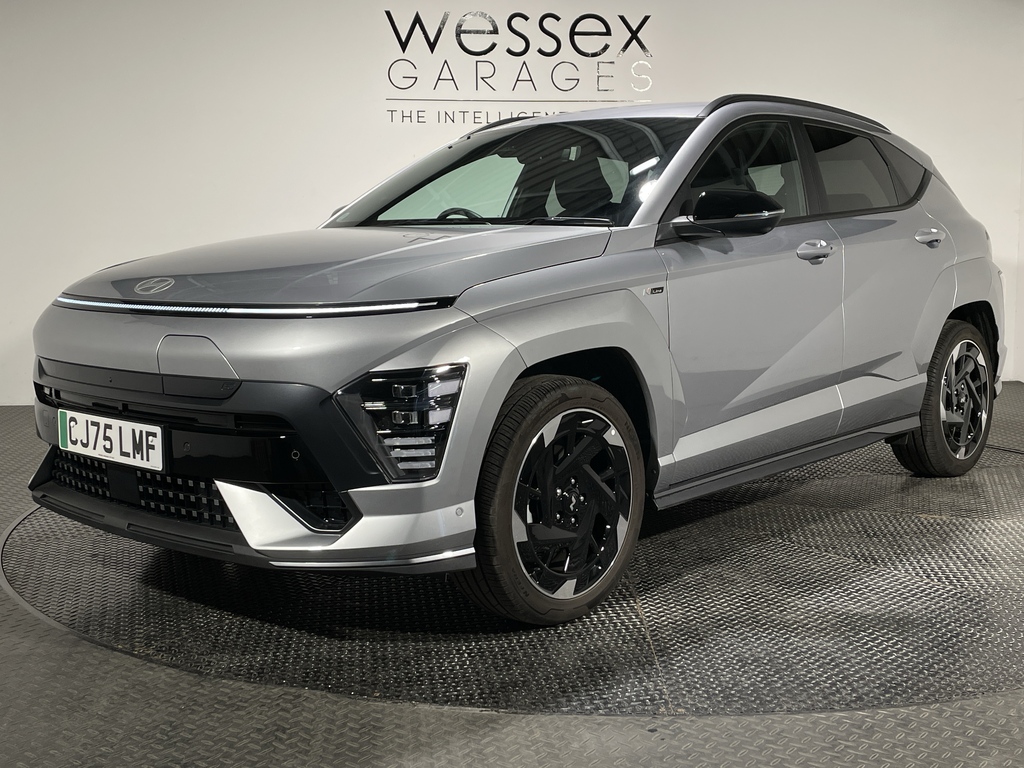 Hyundai Kona 160Kw N Line S 65Kwh 22023 CJ75LMF Silver #4
