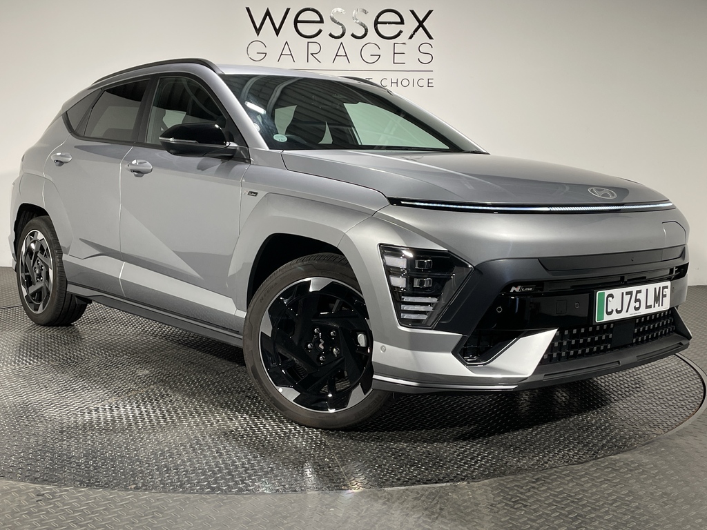 Hyundai Kona 160Kw N Line S 65Kwh 22023 CJ75LMF Silver #2