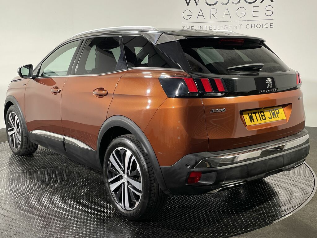 Peugeot 3008 Gt Bluehdi Ss WT18JWP Brown #4