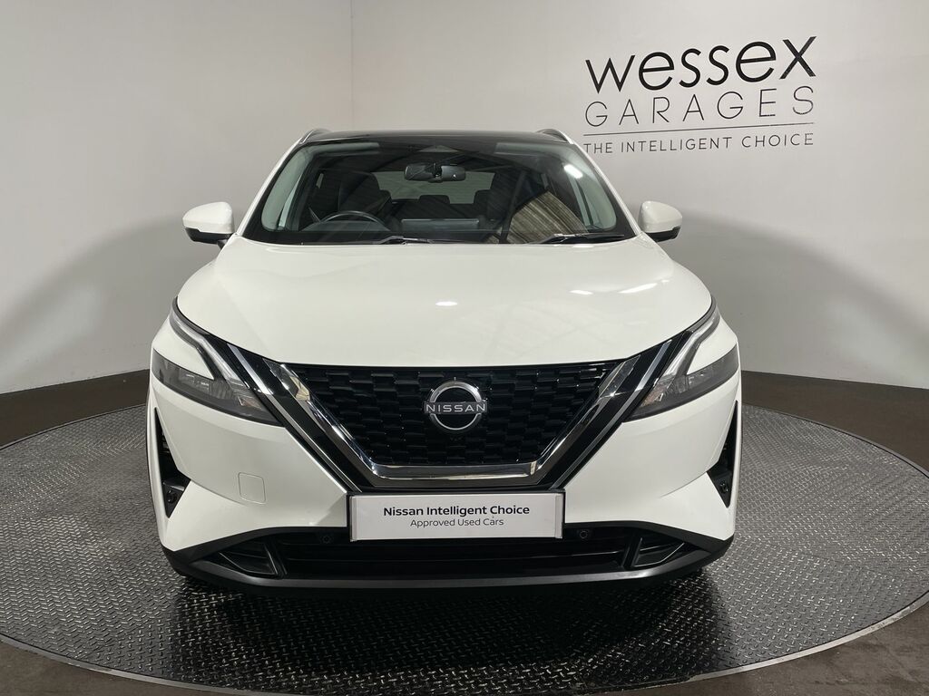 Nissan Qashqai 1.3 Dig-t Mh N-connecta White #6