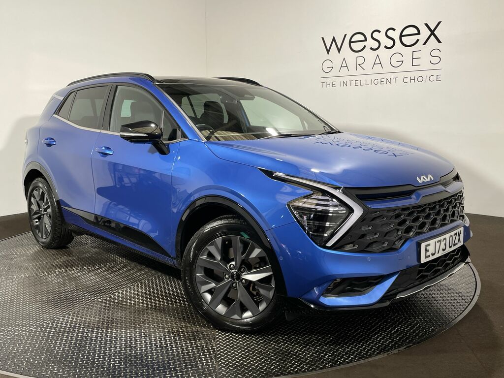Kia Sportage 1.6T Gdi Hev Gt-line S Blue