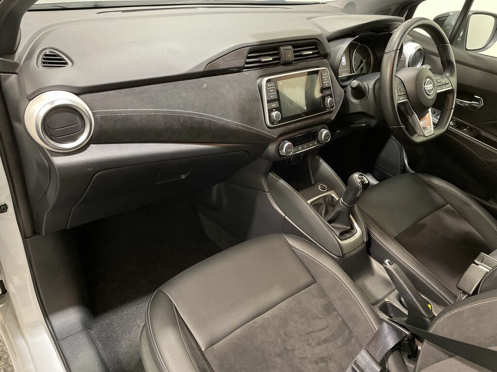 Nissan Micra 1.0 Ig-t 92 N-sport White #3