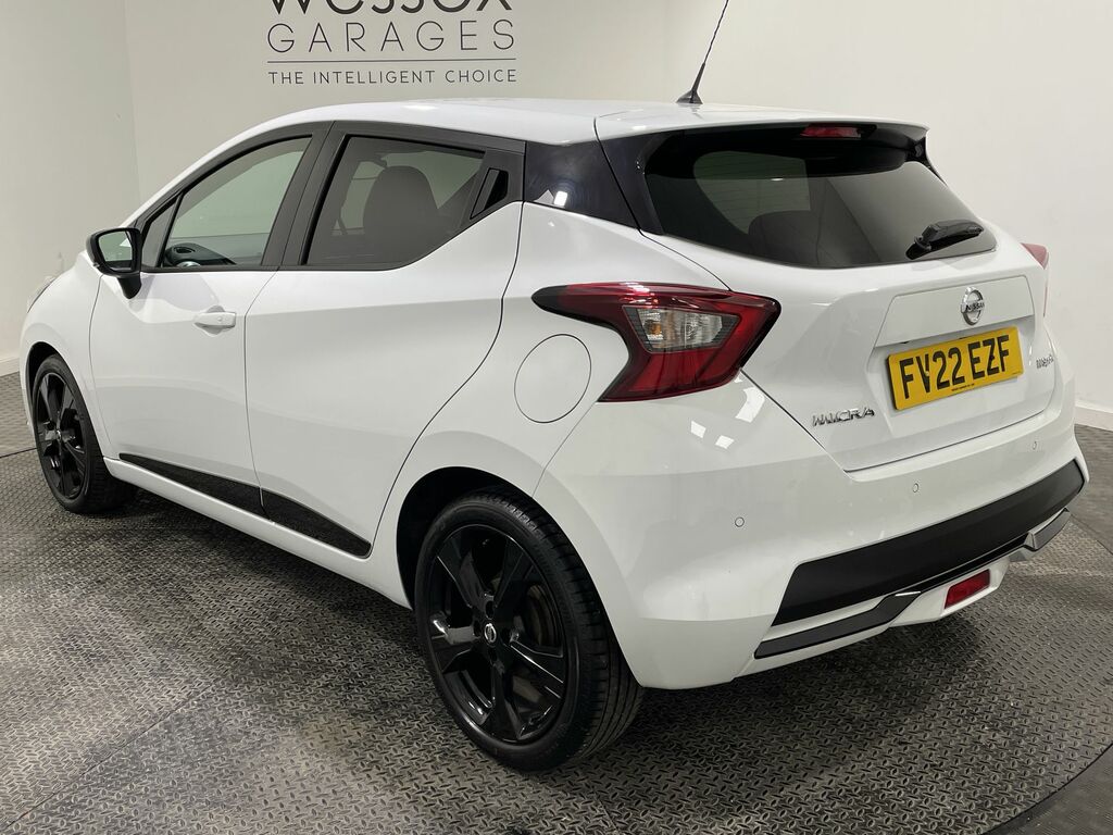 Nissan Micra 1.0 Ig-t 92 N-sport White #4