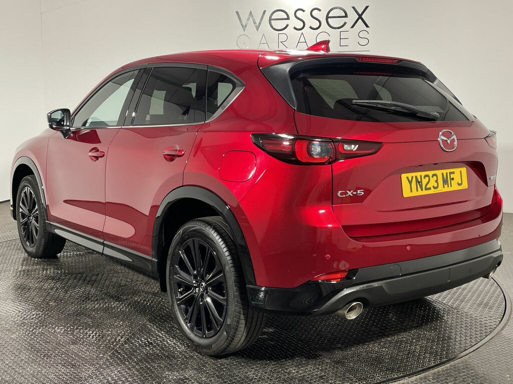Mazda CX-5 Homura Mhev Red #4