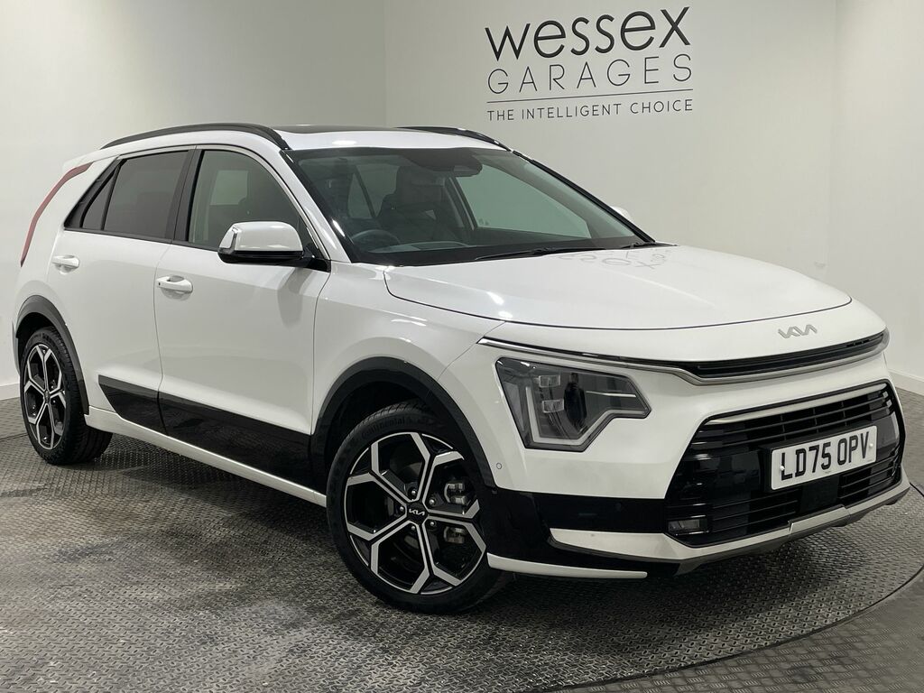 Kia Niro 1.6 Gdi 127 Hybrid 4 Dct White #2